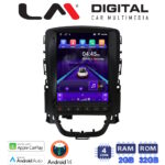 LM Digital - LM TN4072 GPS Οθόνη OEM Multimedia τυπου Tesla 9,7inch Opel Astra J (CarPlay/AndroidAuto/BT/GPS/WIFI/GPRS)