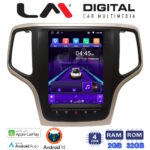 LM Digital - LM TN4234 GPS Οθόνη OEM Multimedia τυπου Tesla 9,7inch Jepp Grand Cherokee 2014 > (CarPlay/AndroidAuto/BT/GPS/WIFI/GPRS)