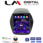 LM Digital - LM TN4414 GPS Οθόνη OEM Multimedia τυπου Tesla 9,7inch Hyundai IX35 2009 > 2015 (CarPlay/AndroidAuto/BT/GPS/WIFI/GPRS)
