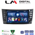 LM Digital - LM V4090 GPS Οθόνη OEM Multimedia Αυτοκινήτου για MERCEDES E (W211) - CLS 2003 > 2010 (CarPlay/AndroidAuto/BT/GPS/WIFI/GPRS)