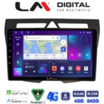 LM Digital - LM ZC8011B GPS Οθόνη OEM Multimedia Αυτοκινήτου για Kia Picanto 2008 > 2011 (CarPlay/AndroidAuto/BT/GPS/WIFI/GPRS)
