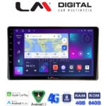 LM Digital - LM ZC8754 GPS Οθόνη OEM Multimedia Αυτοκινήτου για Toyota Yaris 2023 > (CarPlay/AndroidAuto/BT/GPS/WIFI/GPRS)