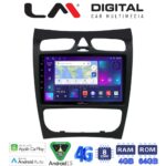 LM Digital - LM ZC8812 GPS Οθόνη OEM Multimedia Αυτοκινήτου για Mercedes CLK (W209) 2000 > 2004 (CarPlay/AndroidAuto/BT/GPS/WIFI/GPRS)