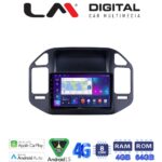 LM Digital - LM ZC8990 GPS Οθόνη OEM Multimedia Αυτοκινήτου για Mitsubishi Pajero 1999 > 2006 (CarPlay/AndroidAuto/BT/GPS/WIFI/GPRS)