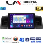 LM Digital - LM ZD8010B GPS Οθόνη OEM Multimedia Αυτοκινήτου για Toyota Corolla 2000-2007 (CarPlay/AndroidAuto/BT/GPS/WIFI/GPRS)