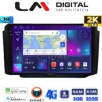 LM Digital - LM ZD8013 GPS Οθόνη OEM Multimedia Αυτοκινήτου για Ssangyong Rexton 2002>2006 (CarPlay/AndroidAuto/BT/GPS/WIFI/GPRS)