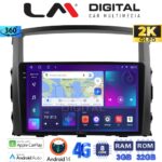 LM Digital - LM ZD8038 GPS Οθόνη OEM Multimedia Αυτοκινήτου για MITSUBISHI PAJERO 2006>2014 (CarPlay/AndroidAuto/BT/GPS/WIFI/GPRS)