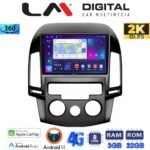 LM Digital - LM ZD8043AC GPS Οθόνη OEM Multimedia Αυτοκινήτου για HYUNDAI i30 2007-2012  (CarPlay/AndroidAuto/BT/GPS/WIFI/GPRS)