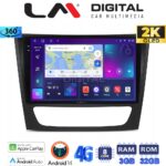 LM Digital - LM ZD8090 GPS Οθόνη OEM Multimedia Αυτοκινήτου για MERCEDES E class (W211)  (CarPlay/AndroidAuto/BT/GPS/WIFI/GPRS)