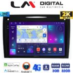LM Digital - LM ZD8096 GPS Οθόνη OEM Multimedia Αυτοκινήτου για Mercedes SLK (W171) (CarPlay/AndroidAuto/BT/GPS/WIFI/GPRS)