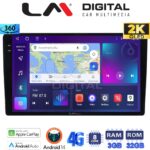 LM Digital - LM ZD8157 GPS Οθόνη OEM Multimedia Αυτοκινήτου για DACIA DUSTER 2013>2019  (CarPlay/AndroidAuto/BT/GPS/WIFI/GPRS)