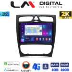 LM Digital - LM ZD8171 GPS Οθόνη OEM Multimedia Αυτοκινήτου για MERCEDES C (W203) - CLK (W208) (CarPlay/AndroidAuto/BT/GPS/WIFI/GPRS)