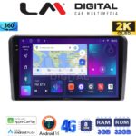 LM Digital - LM ZD8190 GPS Οθόνη OEM Multimedia Αυτοκινήτου για PEUGEOT 308 2013> (CarPlay/AndroidAuto/BT/GPS/WIFI/GPRS)