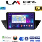 LM Digital - LM ZD8219 GPS Οθόνη OEM Multimedia Αυτοκινήτου για BMW X1 (E84) 2009>2014 (CarPlay/AndroidAuto/BT/GPS/WIFI/GPRS)