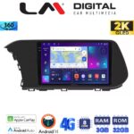 LM Digital - LM ZD8229 GPS Οθόνη OEM Multimedia Αυτοκινήτου για Hyundai i20 2021 > (CarPlay/AndroidAuto/BT/GPS/WIFI/GPRS)