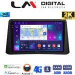 LM Digital - LM ZD8235 GPS Οθόνη OEM Multimedia Αυτοκινήτου για Opel Mokka 2012 > 2015 (CarPlay/AndroidAuto/BT/GPS/WIFI/GPRS)