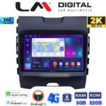 LM Digital - LM ZD8248 GPS Οθόνη OEM Multimedia Αυτοκινήτου για Ford Edge 2016 > (CarPlay/AndroidAuto/BT/GPS/WIFI/GPRS)