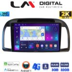 LM Digital - LM ZD8300B GPS Οθόνη OEM Multimedia Αυτοκινήτου για Nissan Micra 2002 > 2007 (CarPlay/AndroidAuto/BT/GPS/WIFI/GPRS)