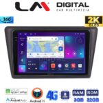 LM Digital - LM ZD8327 GPS Οθόνη OEM Multimedia Αυτοκινήτου για Skoda Rapid Spaceback 2014 > (CarPlay/AndroidAuto/BT/GPS/WIFI/GPRS)