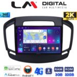 LM Digital - LM ZD8338 GPS Οθόνη OEM Multimedia Αυτοκινήτου για OPEL INSIGNIA  2014> (CarPlay/AndroidAuto/BT/GPS/WIFI/GPRS)