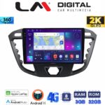 LM Digital - LM ZD8366 GPS Οθόνη OEM Multimedia Αυτοκινήτου για TRANSIT CUSTOM - TOURNEO CUSTOM 2013> (CarPlay/AndroidAuto/BT/GPS/WIFI/GPRS)