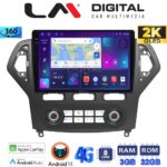LM Digital - LM ZD8367C GPS Οθόνη OEM Multimedia Αυτοκινήτου για FORD MONDEO 2007 > 2010 (CarPlay/AndroidAuto/BT/GPS/WIFI/GPRS)