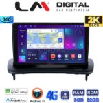 LM Digital - LM ZD8387 GPS Οθόνη OEM Multimedia Αυτοκινήτου για Volvo S40-C30-C70 (CarPlay/AndroidAuto/BT/GPS/WIFI/GPRS)