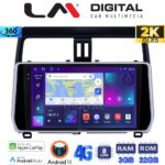 LM Digital - LM ZD8400 GPS Οθόνη OEM Multimedia Αυτοκινήτου για  (CarPlay/AndroidAuto/BT/GPS/WIFI/GPRS)