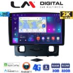 LM Digital - LM ZD8553 GPS Οθόνη OEM Multimedia Αυτοκινήτου για Ford Kuga 2008 > 2013 (CarPlay/AndroidAuto/BT/GPS/WIFI/GPRS)