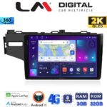 LM Digital - LM ZD8760 GPS Οθόνη OEM Multimedia Αυτοκινήτου για HONDA JAZZ 2013> (CarPlay/AndroidAuto/BT/GPS/WIFI/GPRS)