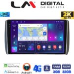 LM Digital - LM ZD8885 GPS Οθόνη OEM Multimedia Αυτοκινήτου για Toyota Urban - IST 2007 > 2016 (CarPlay/AndroidAuto/BT/GPS/WIFI/GPRS)