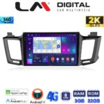 LM Digital - LM ZD8947 GPS Οθόνη OEM Multimedia Αυτοκινήτου για TOYOTA RAV 4  2013 > 2020 (CarPlay/AndroidAuto/BT/GPS/WIFI/GPRS)