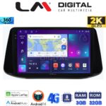LM Digital - LM ZD8960 GPS Οθόνη OEM Multimedia Αυτοκινήτου για Hyundai i30 2018> (CarPlay/AndroidAuto/BT/GPS/WIFI/GPRS)