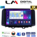 LM Digital - LM ZD8961 GPS Οθόνη OEM Multimedia Αυτοκινήτου για HYUNDAI KONA  mod.2017> (CarPlay/AndroidAuto/BT/GPS/WIFI/GPRS)