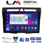 LM Digital - LM ZE8011B GPS Οθόνη OEM Multimedia Αυτοκινήτου για Kia Picanto 2008 > 2011 (CarPlay/AndroidAuto/BT/GPS/WIFI/GPRS)