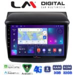 LM Digital - LM ZE8094 GPS Οθόνη OEM Multimedia Αυτοκινήτου για MITSUBISHI L200 2006 > 2014 (CarPlay/AndroidAuto/BT/GPS/WIFI/GPRS)