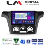 LM Digital - LM ZE8302 GPS Οθόνη OEM Multimedia Αυτοκινήτου για MITSUBISHI OUTLANDER 2001 > 2006 (CarPlay/AndroidAuto/BT/GPS/WIFI/GPRS)