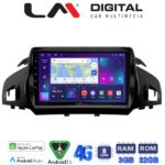 LM Digital - LM ZE8362 GPS Οθόνη OEM Multimedia Αυτοκινήτου για FORD KUGA 2013> & C-MAX 2011> (CarPlay/AndroidAuto/BT/GPS/WIFI/GPRS)