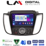 LM Digital - LM ZE8362D GPS Οθόνη OEM Multimedia Αυτοκινήτου για FORD KUGA 2013 > 2019C-MAX 2011 > 2019 με NAVI (CarPlay/AndroidAuto/BT/GPS/WIFI/GPRS)
