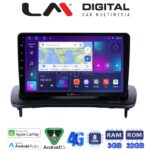 LM Digital - LM ZE8387 GPS Οθόνη OEM Multimedia Αυτοκινήτου για Volvo S40-C30-C70 (CarPlay/AndroidAuto/BT/GPS/WIFI/GPRS)