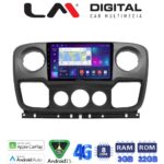 LM Digital - LM ZE8503 GPS Οθόνη OEM Multimedia Αυτοκινήτου για NISSAN NV400 2011 > 2020
OPEL Movano 2011> 2020
RENAULT Master III 2010 > 2019 (CarPlay/AndroidAuto/BT/GPS/WIFI/GPRS)