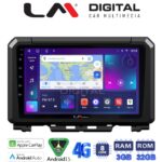 LM Digital - LM ZE8570 GPS Οθόνη OEM Multimedia Αυτοκινήτου για SUZUKI JIMNY 2018> (CarPlay/AndroidAuto/BT/GPS/WIFI/GPRS)
