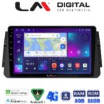 LM Digital - LM ZE8714 GPS Οθόνη OEM Multimedia Αυτοκινήτου για Nissan Micra (K14) 2017> (CarPlay/AndroidAuto/BT/GPS/WIFI/GPRS)