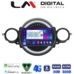 LM Digital - LM ZE8834 GPS Οθόνη OEM Multimedia Αυτοκινήτου για Mini Cooper '07>'14 Clubman 2007 > 2014 (CarPlay/AndroidAuto/BT/GPS/WIFI/GPRS)