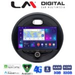 LM Digital - LM ZE8845 GPS Οθόνη OEM Multimedia Αυτοκινήτου για Mini Cooper & Clubman 2015> (CarPlay/AndroidAuto/BT/GPS/WIFI/GPRS)