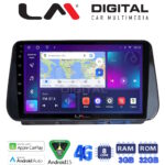 LM Digital - LM ZE8963 GPS Οθόνη OEM Multimedia Αυτοκινήτου για Hyundai Santa Fe  - IX45 2018 > 2019 (CarPlay/AndroidAuto/BT/GPS/WIFI/GPRS)