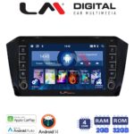 LM Digital - LM ZG4519 GPS Οθόνη OEM Multimedia Αυτοκινήτου για VW PASSAT 2015> (CarPlay/AndroidAuto/BT/GPS/WIFI/GPRS)