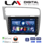LM Digital - LM ZG4591 GPS Οθόνη OEM Multimedia Αυτοκινήτου για VW GOLF7 (CarPlay/AndroidAuto/BT/GPS/WIFI/GPRS)