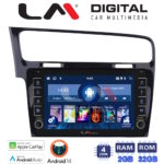 LM Digital - LM ZG4591B GPS Οθόνη OEM Multimedia Αυτοκινήτου για 0 (CarPlay/AndroidAuto/BT/GPS/WIFI/GPRS)