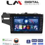 LM Digital - LM ZG4760 GPS Οθόνη OEM Multimedia Αυτοκινήτου για HONDA JAZZ 2013> (CarPlay/AndroidAuto/BT/GPS/WIFI/GPRS)